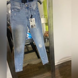 Kendall + Kylie the kontour high rise skinny jeans size 0/24